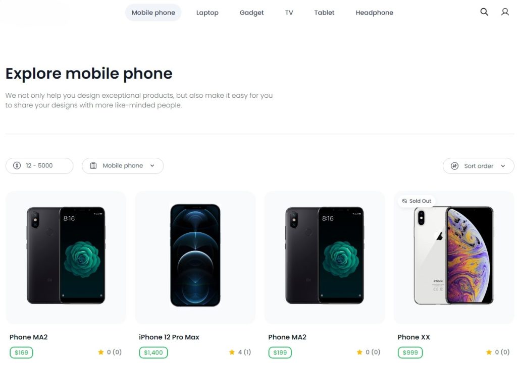 Bubble Marketplace